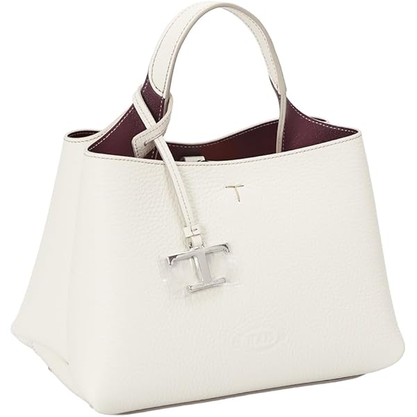 TOD'S T Case メッセンジャー トートバック マイクロ 白 Amazon | [Tod's] [トッズ] トートバッグ マイクロ Tケース